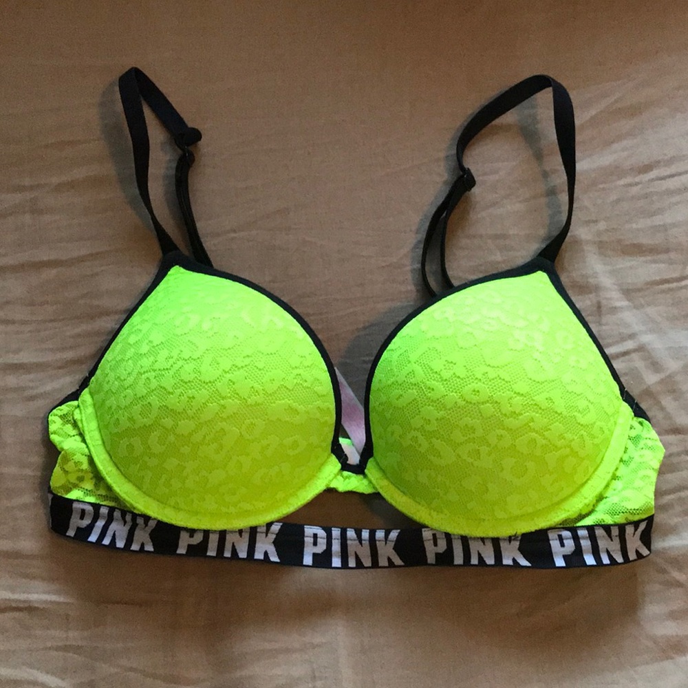 Neon bra